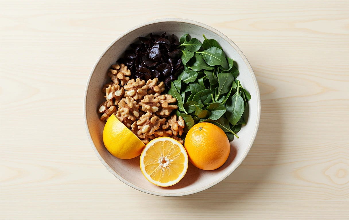 Frische Zutaten für eine ausgewogene Ernährung